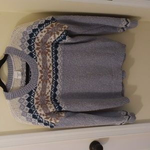 Abercrombie Kids Fair Isle Sweater • Girls Size 15/16